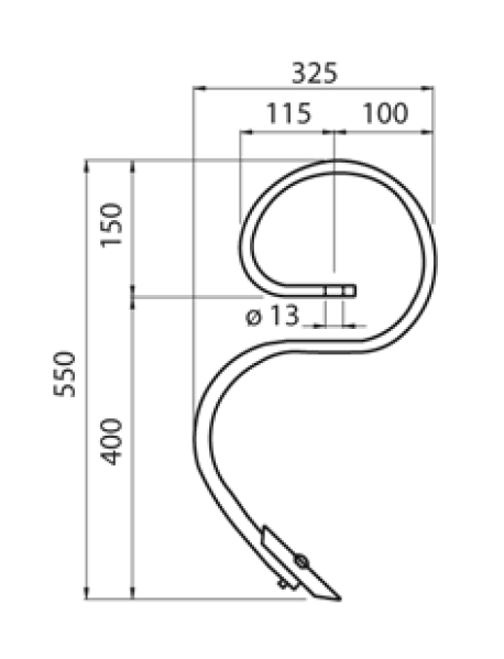 Arc combinator cu cutit 32X12