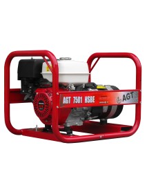 Generator de curent AGT 7501 HSBE 6,4KVA cu pornire electrica si motor Honda