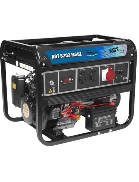 Generator de curent AGT 8203 MSBE  7KVA cu motor Mitsubishi