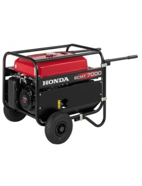 Generator de curent trifazat Honda ECMT7000K1,cu carucior 