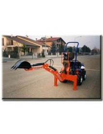 Retro Excavator pentru tractor model E19 ,latime cupa 30cm