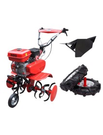 Motosapa ENERGO H80, roti de cauciuc, rarita, cilindree: 212 cm3, putere nominală 7 CP, capacitate rezervor 3.6L 