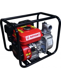 Motopompa de apa ROTAKT ROMP3040, capacitate cilindrica: 163 cmc, putere maxima motor: 5.5 CP, capacitate combustibil: 3.6 L