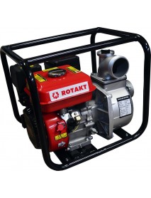 Motopompa de apa ROTAKT ROMP3248, capacitate combustibil: 3.6 L, capacitate cilindrica: 196 cmc, putere maxima motor: 6.5 CP