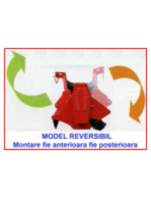 Tocator vegetal/mulcer reversibil model YT ,cu deplasare laterala hidraulica